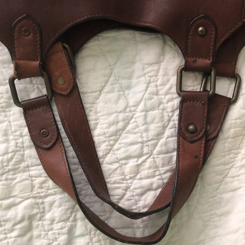 Banana Republic Leather Handbag - Picture 13 of 15